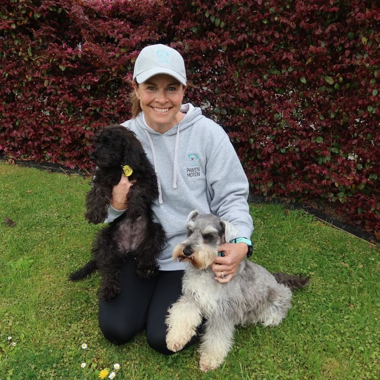 Cindy and her dogs